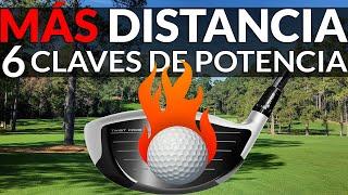 Como ganar  MÁS distancia con el Driver en golf ️