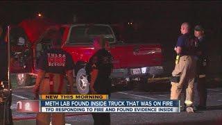 Police discover meth lab inside truck