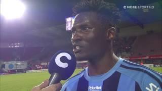 Olunga matchhjälte mot HIF: "En suverän kväll" - TV4 Sport