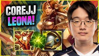 LEARN HOW TO PLAY LEONA SUPPORT LIKE A PRO! - TL Corejj Plays Leona SUPPORT vs Blitzcrank! |