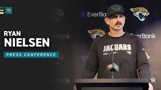 Ryan Nielsen on Week 1 Performances, Player Rotations | Jacksonville Jaguars