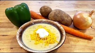 Ham and Potato Soup - Depression Cooking - Grandma's Recipe - The Hillbilly Kitchen