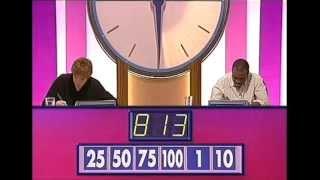 Countdown  Amazing Calculation 813 - Carol Vorderman