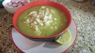 Pozole Verde de Pollo/ Green Chicken Pozole