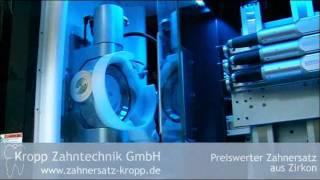 Zahntechnik Video CAD/CAM-Maschine im Einsatz bei Zahntechnik Kropp