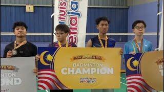 ZAKWAN VS MUZA FINAL  PTSJ BADMINTON