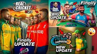 Real Cricket 24 V2 Update | Wcc3 New Update | Dream Cricket 24 Update Release! & New Game!