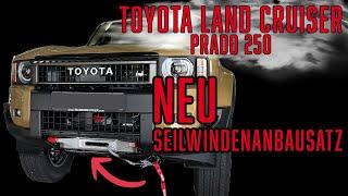 Der Neue Toyota Land Cruiser Prado 250 Seilwindenansatz by Taubenreuther