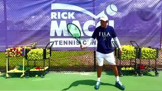 Improve your forehand immediately! Understand the flip! - Rick Macci