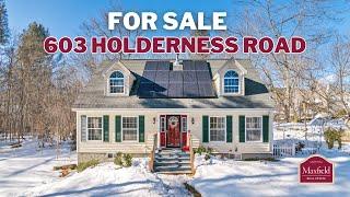 Historic Cape w/ Mountain Views | 603 Holderness Rd, Sandwich NH, 03227