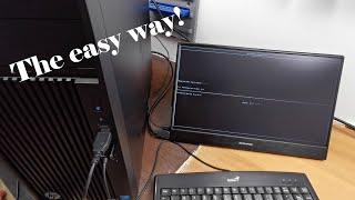 How to enter System Diagnostics (Memory Test, Hard Drive Test) on a HP Workstation - The easy way!