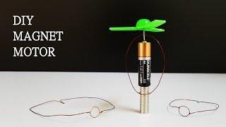 How to make a simple motor at home