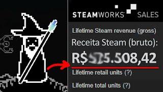 Quanto ganhei com meu JOGO na STEAM? (Mais do que esperava)