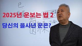 도경선생의 명리강좌 : 을사년 당신 운은?