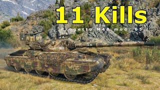 World of Tanks Progetto M40 mod. 65 - 11 Kills