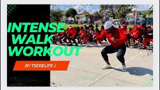 The Intense Walk Workout for Legs for beginners and pros. Strong legs and core training in 3 minutes