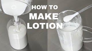 VERY DETAILED: DIY (Lotion Making Step-By-Step)WITH RECIPES/TIPS #howto #diy