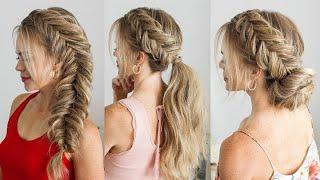 3 FALL FISHTAIL BRAIDS | Missy Sue