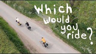 Retro touring bikes compared. Which is best, comfort or performance?