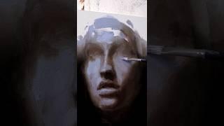 Creating a different lighting setup for your portrait painting. #learntopaint
