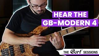 Hear The Cort GB-Modern 4 Electric Bass Guitar