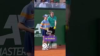 Бублик сгорел и отказался играть #shorts #tennis #теннис