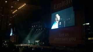 John Legend singing "All of me" @ Dubai Jazzfest - with an Oriental twist