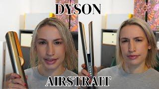 Dyson Airstrait Straightner First Impressions | Super Fine Hair