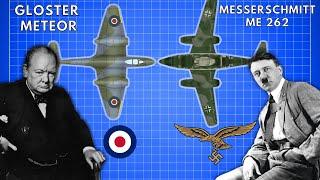 Who had the better Fighter Jet in WW2?  Me 262 vs Gloster Meteor