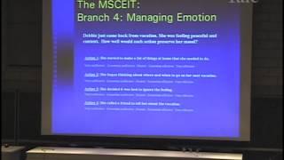 3/26/05 Peter Salovey - Emotional Intelligence: Is There Anything To It?