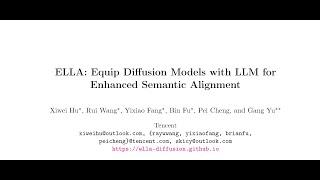 ELLA: Equip Diffusion Models with LLM for Enhanced Semantic Alignment