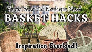 Basket Hacks‼️DIY's~You Don't Want to Miss! Grab Your Baskets and Get Ready!