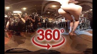 360 video VR Girl dances for photographers ( Video for Oculus quest)