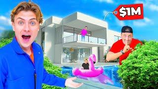 LAST TO LEAVE $1,000,000 MANSION KEEPS IT!!