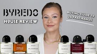 Byredo House Review | Byredo Buying Guide | 26 Fragrances, what are the BEST??