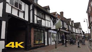 East Grinstead Walk: Town Centre【4K】