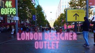 【4K】LONDON WALKING TOUR - LONDON DESIGNER OUTLET - Wembley Park