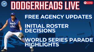 DodgerHeads Live: Dodgers free agency preview, contract option decisions & Gold Glove Awards