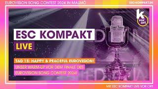 Eurovision Song Contest 2024 - Die PreShow zum großen Finale | ESC kompakt LIVE