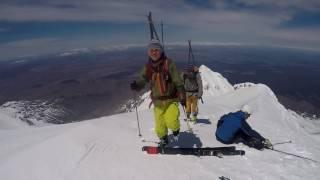 Back Country Skiing from Turoa, Mt Ruapehu