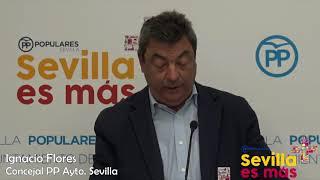 Rueda de prensa. Ignacio Flores