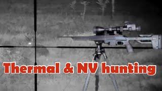 hunting with thermal and night vision in australia