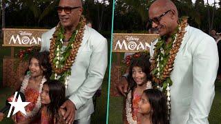 Dwayne Johnson’s Daughters Steal The Show In Adorable ‘Moana 2’ Interview