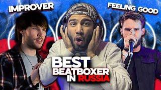 IMPROVER | Feeling Good Reaction | Cj beatbox #beatbox #tiktok