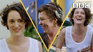 Phoebe Waller-Bridge slays the ukulele on Olivia Colman's Portishead cover - BBC