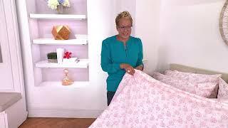 Home Reflections 1000TC Cotton Blend Sheet Set w/ Extra Cases on QVC