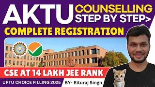  AKTU BTech COUNSELLING FORM FILLING 2025 • UPTU COUNSELLING REGISTRATION & CHOICE FILLING PROCESS!