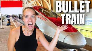 SHOCKED by Indonesia’s first BULLET TRAIN   (220 MPH!!)