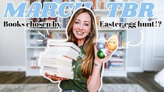 March TBR / Easter Egg Hunt Picks all the books I will read in March!