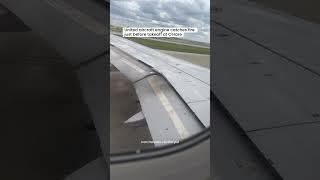 United aircraft engine catches fire just before takeoff at O'Hare